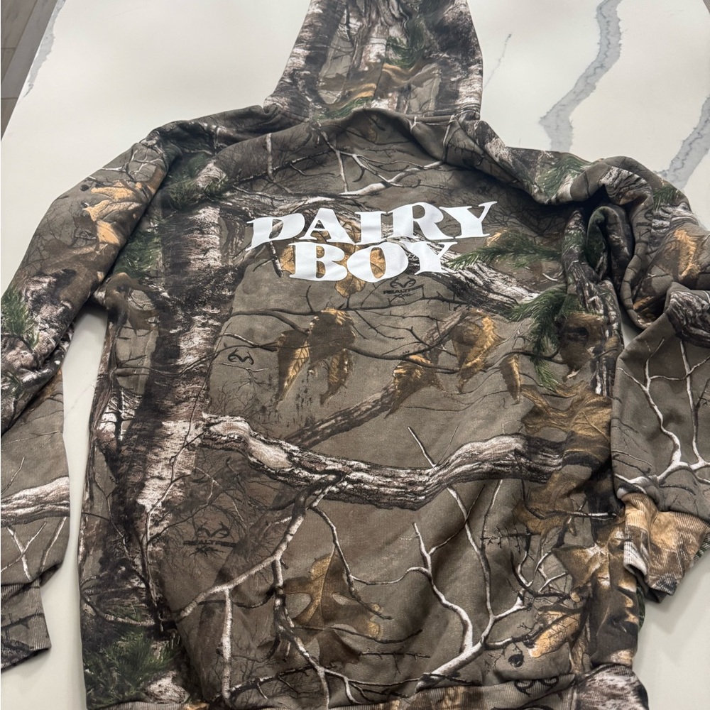 worn once dairy boy hoodie